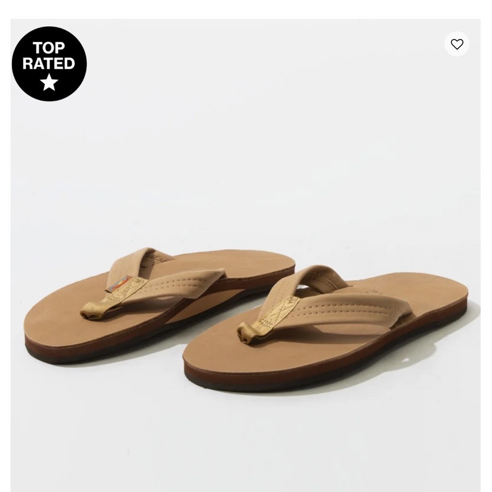 New with Tags Mens Rainbow Leather Sandals XL